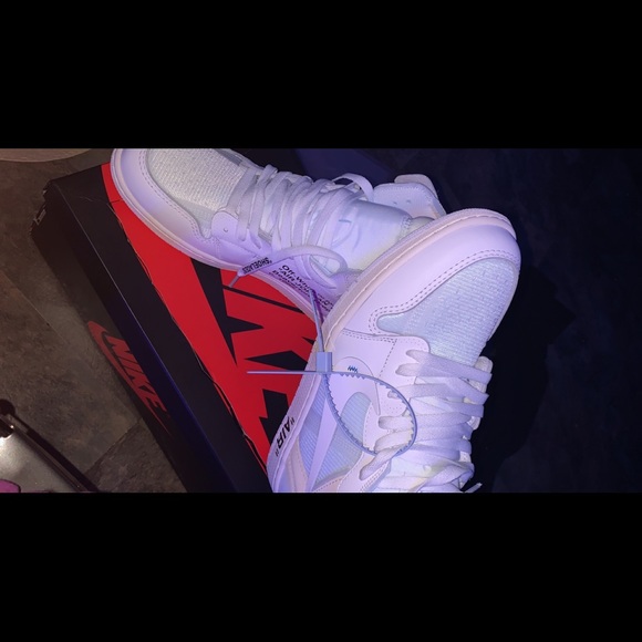 Off White Retro 1 All White ( New never worn) main image 5